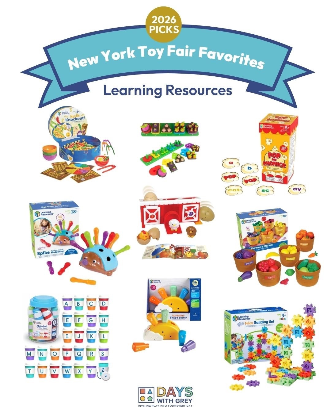 Learning Resources has the best toys and games made to help your child learn in a fun way! Always a favorite stop at the New York Toy Fair! 

#LTKHome #LTKmomlife #LTKKids