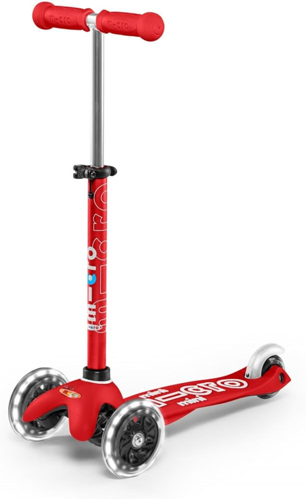 Micro Kickboard Mini Deluxe LED Three-Wheeled Lean-to-Steer Swiss-Designed Micro Scooter | Amazon (US)