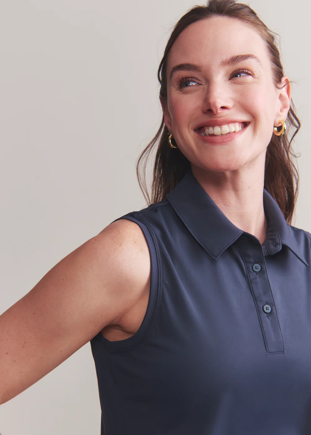 Course to Court Sleeveless Polo | Rhone