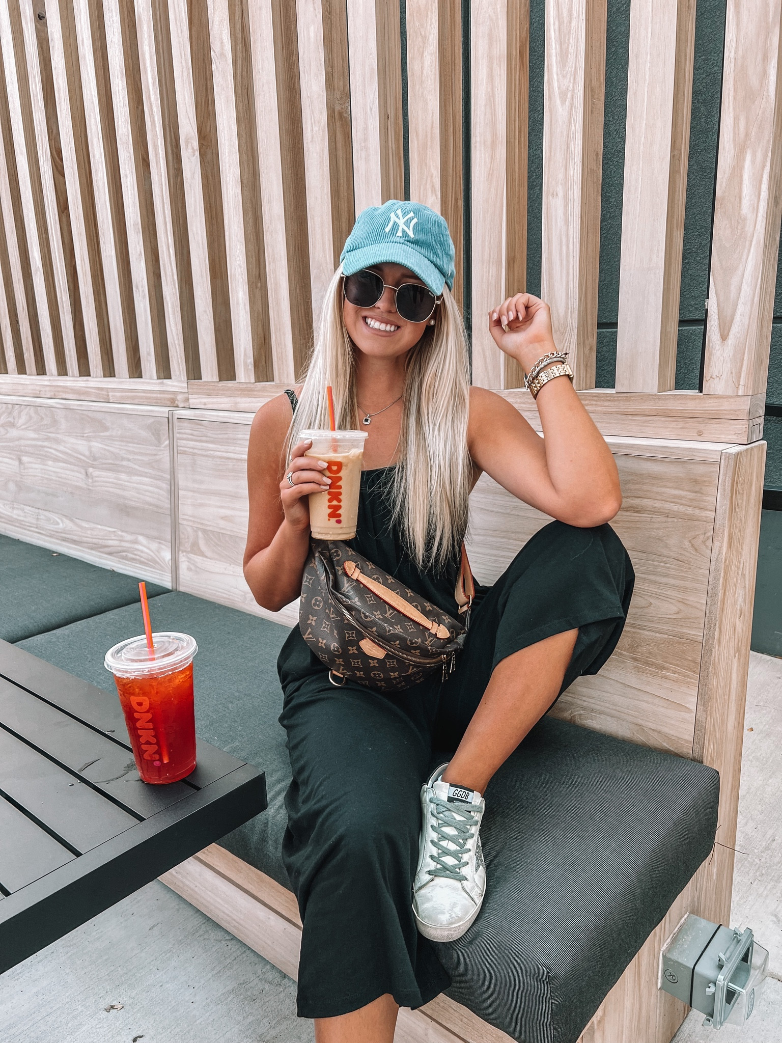 Amazon jumpsuit size Small 

Amazon style. Amazon comfy clothes. Weekend outfit. Yankees hat. Blue hat  

#LTKtravel #LTKunder100 #LTKunder50