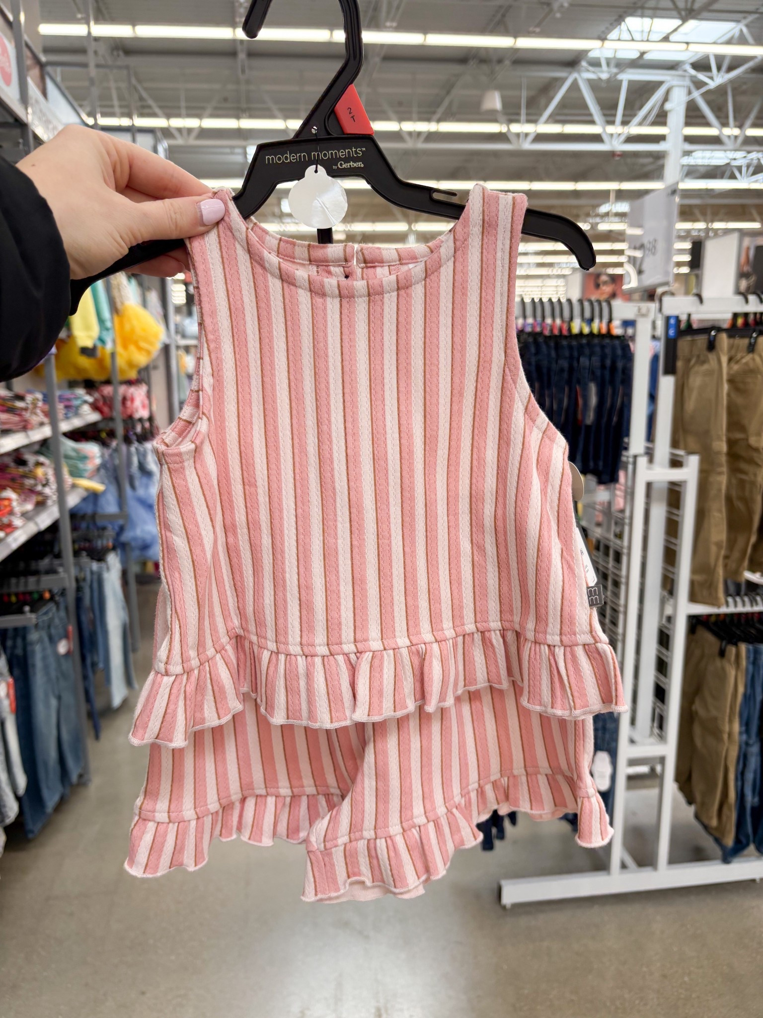 RUNNN to Walmart because why are their toddler girl clothes this cute right now 😭💗
Spring & summer outfits are already stocked and the Modern Moments pieces are giving boutique vibes without the boutique price ✨

Pink stripes two piece. Walmart toddler fashion. 

Think: soft neutrals, girly prints, matching sets + the sweetest little everyday basics 🌼
Perfect for playdates, vacations, and all the warm weather moments ahead

Walmart is seriously stepping UP for toddler style lately and I’m not mad about it 👏🏼

#toddlerstyle #walmartfinds #toddlergirlclothes #springoutfits #summeroutfits #momfinds #affordablefashion #walmartfashion #momlife #toddlermom

#LTKBump #LTKSeasonal #LTKKids