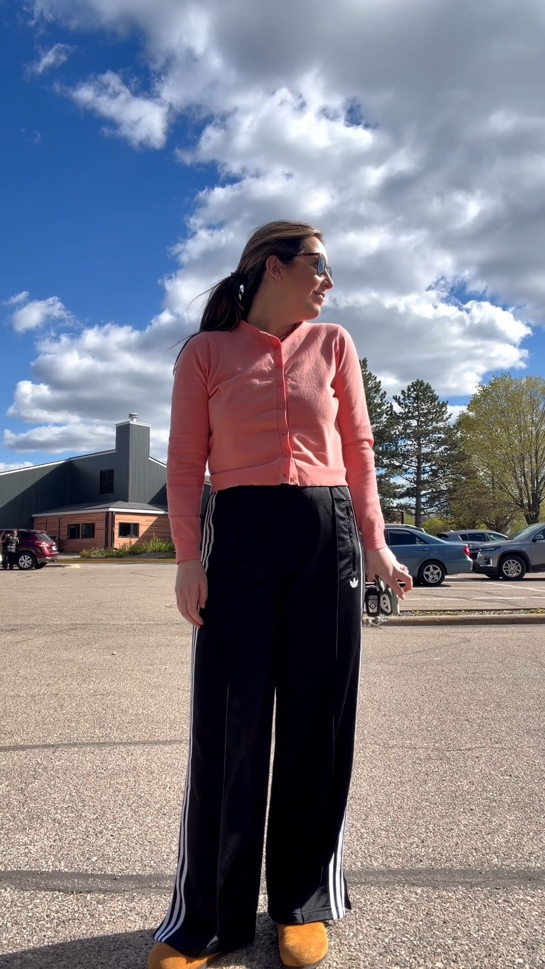 Casual Friday at home with my newborn ➡️ lunch with my dad ➡️ daycare pickup. Wearing this sweater on repeat this week !! @jcrew 

#LTKmomlife #LTKootd #LTKSeasonal
