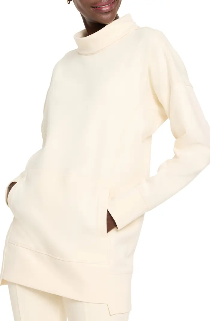 NZ ACTIVE by NIC+ZOE Funnel Neck Scuba Knit Tunic | Nordstrom | Nordstrom