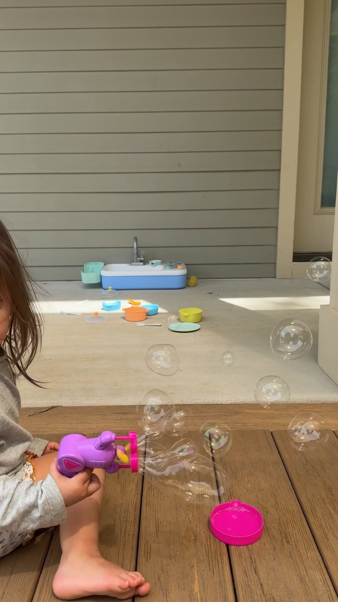 Newest toddler obsession! $3 bubble blower 

#LTKKids #LTKdayinmylife #LTKmomlife