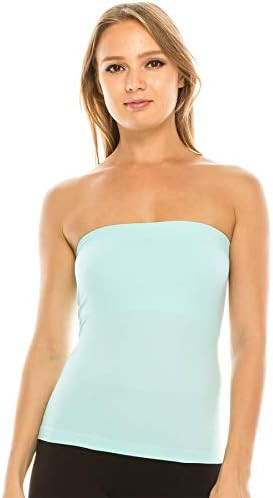 Kurve Medium Length Tube Top with Built-in Shelf Bra, UV Protective Fabric UPF 50+ (Made with Lov... | Amazon (US)