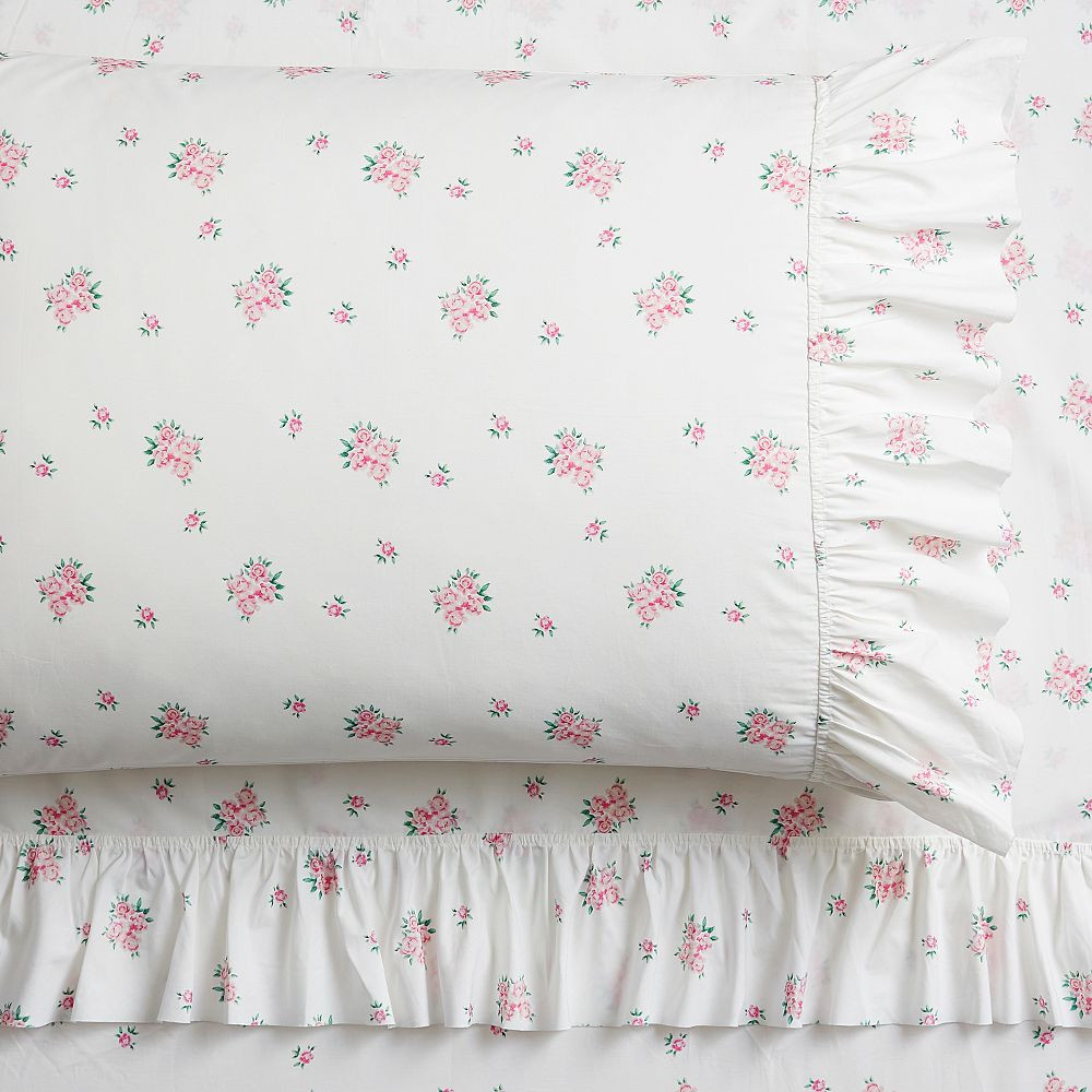 LoveShackFancy Antoinette Ruffle Sheet Set | Pottery Barn Teen