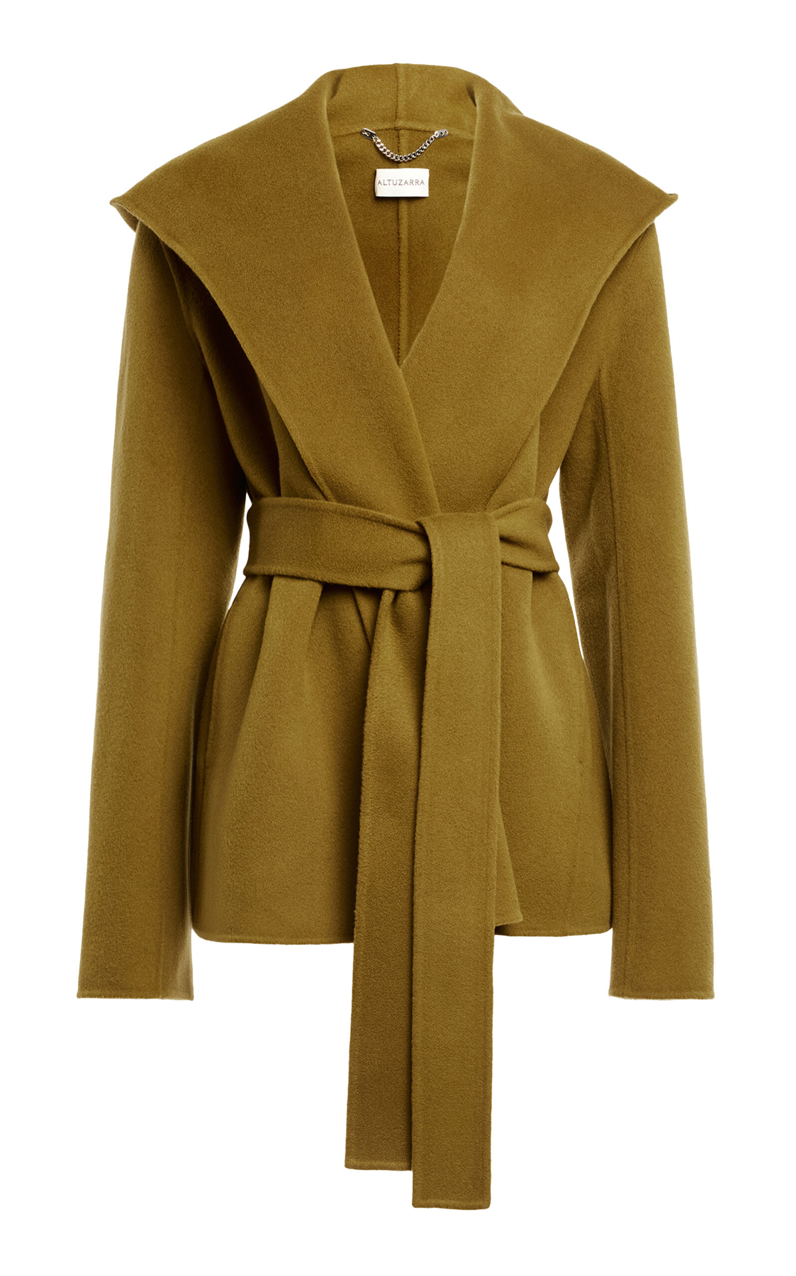 Dugan Belted Wool-Blend Coat | Moda Operandi (Global)
