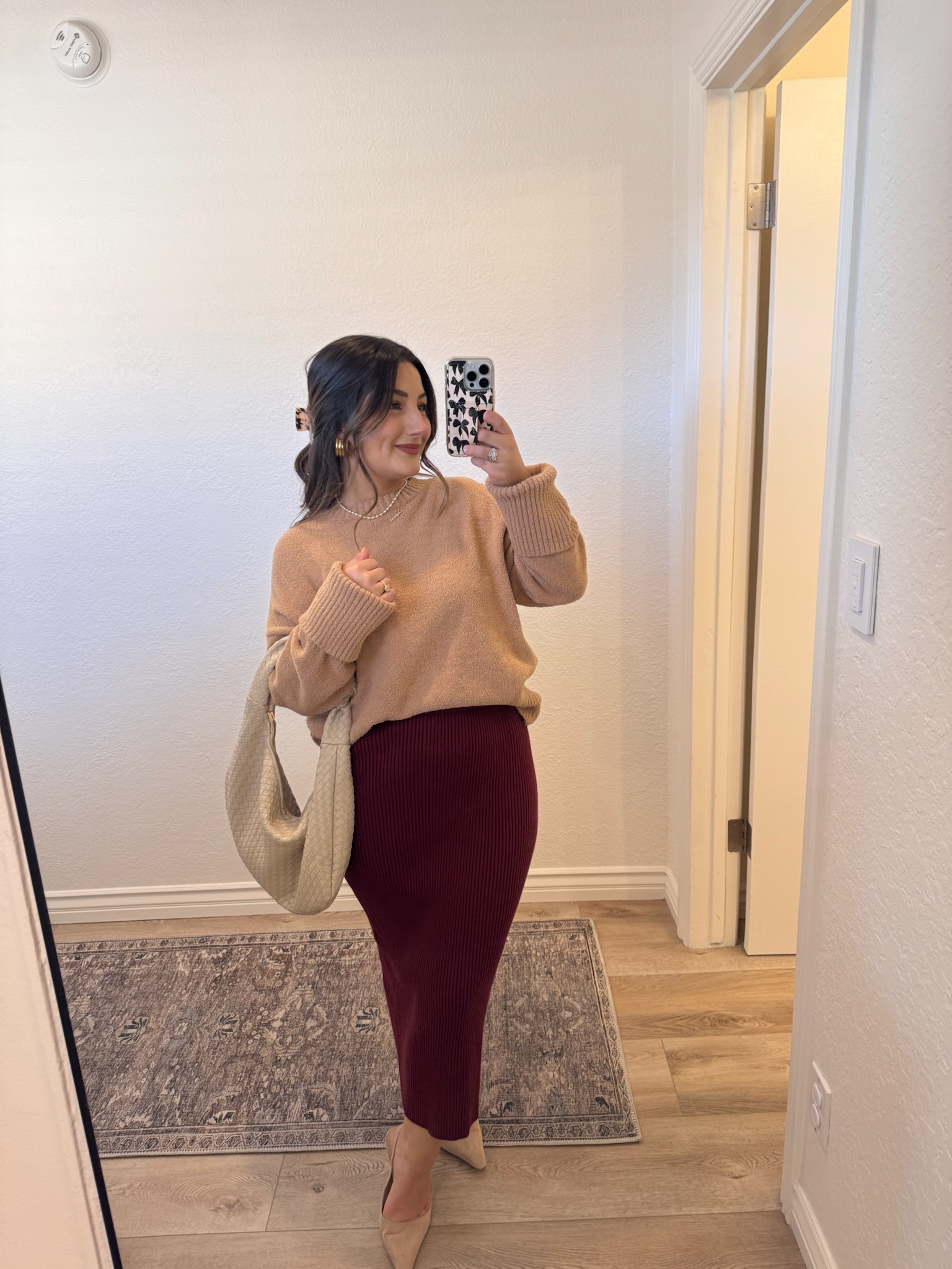 Petite friendly sweater skirt set! I buy a new color every year I love this set so much!!! 

size small
5'0" 140lbs

#LTKHoliday #LTKPetite #LTKStyleTip