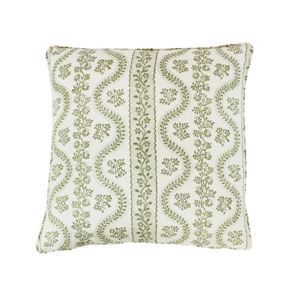 Sister Parish Dolly Custom Pillow with self welting shown in | Etsy | Etsy (US)