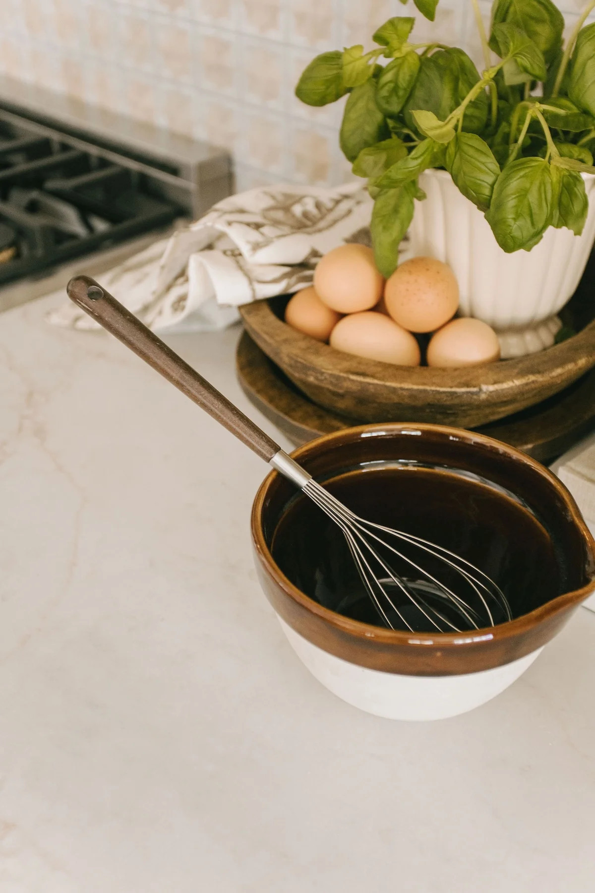 Kitchen Whisk with Wooden Handle | THELIFESTYLEDCO