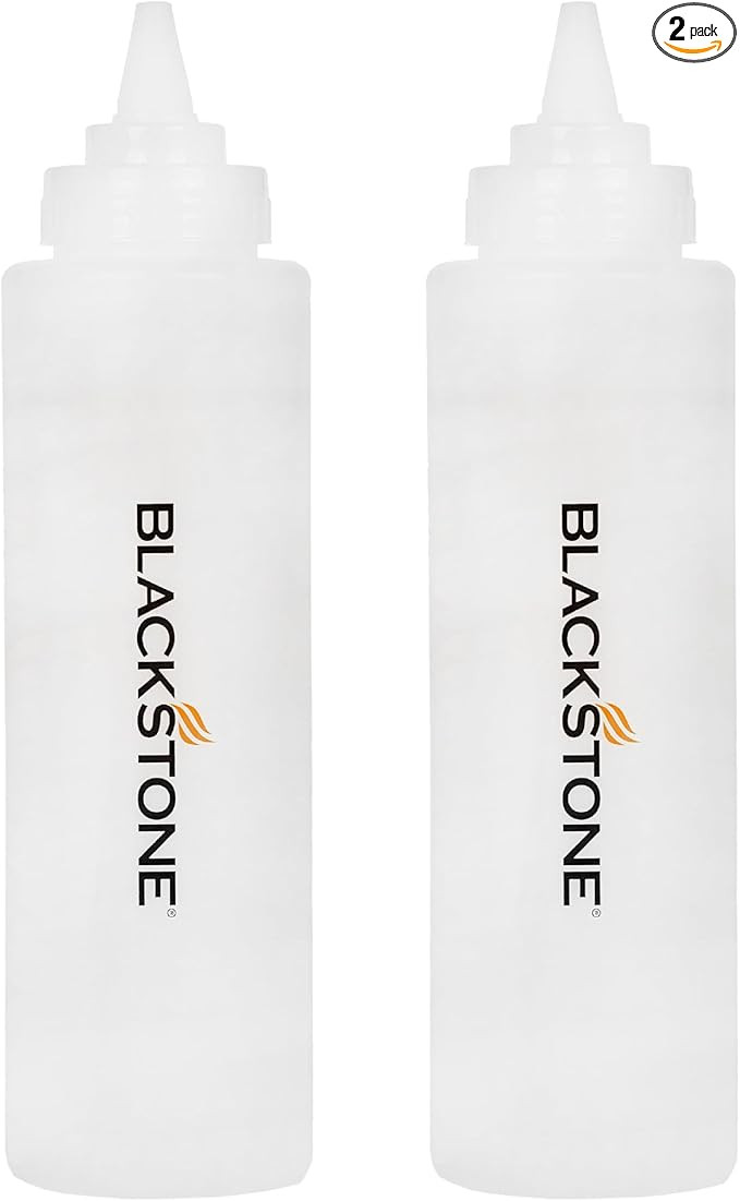 Blackstone 5071 32 oz Plastic Squeeze Bottle Set with Twisting Lids, 2-Pack | Amazon (US)