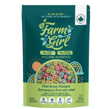 Farm Girl Cereal Rainbow Hoops | Well.ca