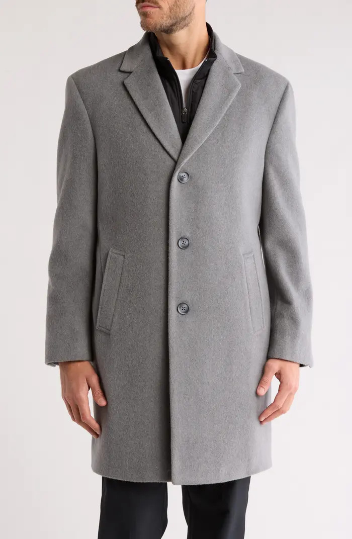 Nautica Wool Blend Top Coat | Nordstromrack | Nordstrom Rack