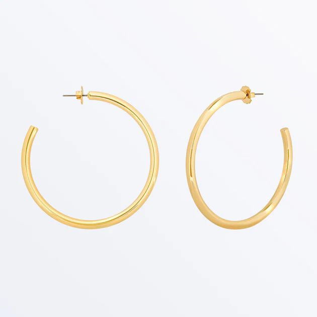 Hoop Earrings - Tia Large Gold | Ana Luisa