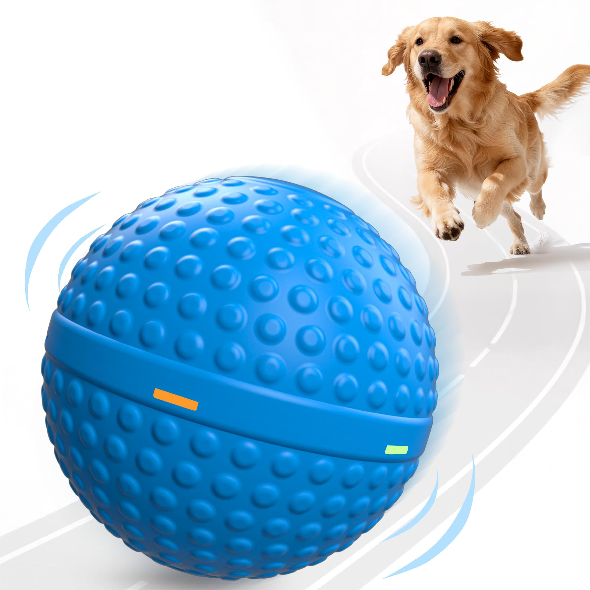 Smart Interactive Dog Balls, Durable Food-Grade Rubber Material, Automatic Moving, Bouncing, Rota... | Amazon (US)