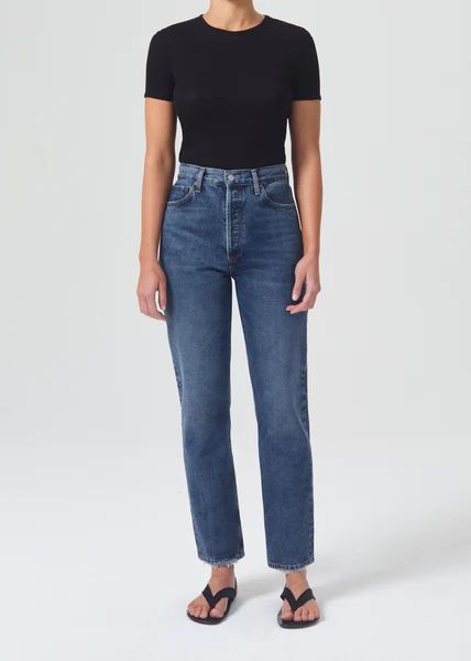 90's Pinch Waist High Rise Straight in Range | AGOLDE