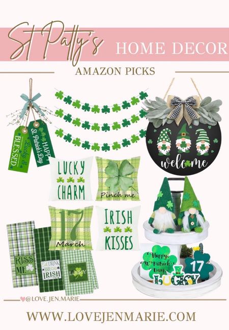 St Patty’s day home decor, st Patrick’s day decor, st Patty’s day party, Patty’s day, st Patrick’s day party, farmhouse decor, amazon home, Amazon home finds, Amazon door sign, welcome sign, st Patty’s day pillows, kiss me I’m Irish, gnome decor 




#LTKFind #LTKSeasonal #LTKhome