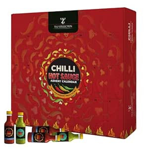 Hot Sauce Advent Calendar 2023-24 Days Chilli Sauce Advent Calendar, Christmas Food Advent Calend... | Amazon (US)