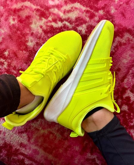 When I tell yall I’m OBSESSED with these Amazon neon shoes! They’re seriously so comfortable, such a fun color and fit perfectly. I wear them for my HOTWORX cycle classes and they’re perfect for that + long walks when we do afternoon strolls in the neighborhood! I think they’re unisex (unless noted in the description) so keep that in mind for sizing! 

#LTKfindsunder50 #LTKfitness #LTKActive