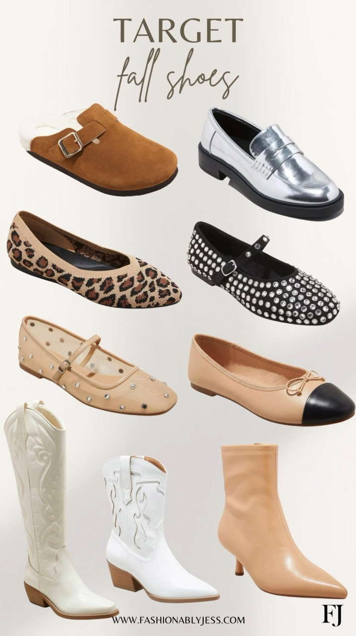 Target fall shoes! LOVING THE BOOTS 👢 😍

#LTKFindsUnder50 #LTKStyleTip #LTKOver40