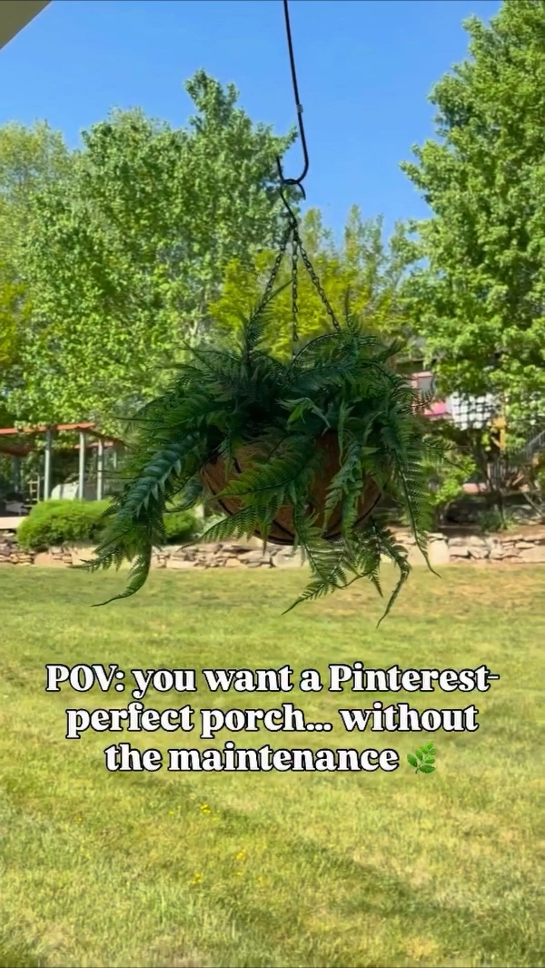 I loved these faux ferns on my front porch so much that I immediately ordered them for the back porch too 🙌 and honestly… best decision ever.

No watering. No dying plants. No stress.
Especially while I’m still recovering from surgery—because let’s be real, plant care is not happening right now 🤣

These look SO real, add the perfect cozy touch to any outdoor space, and are completely maintenance-free. If you’ve been wanting that lush, green porch vibe without the upkeep… these are it.

Perfect for:
✔️ Front porch decor
✔️ Back patio styling
✔️ Low-maintenance outdoor plants
✔️ Faux plant lovers

#LTKSeasonal #LTKHome