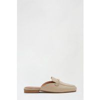 Womens Wide Fit Leather Cream Liesel Loafer | Dorothy Perkins (UK)
