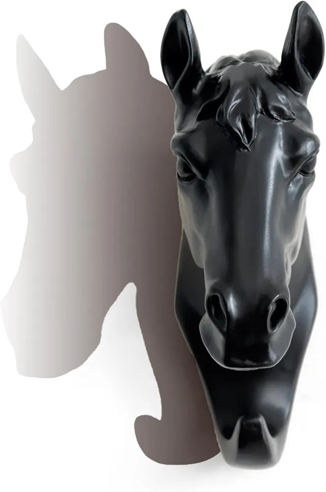 Horse Head Single Wall Hook/Hanger Animal shaped Coat Hat Hook Heavy Duty, Rustic, Decorative Gif... | Amazon (US)