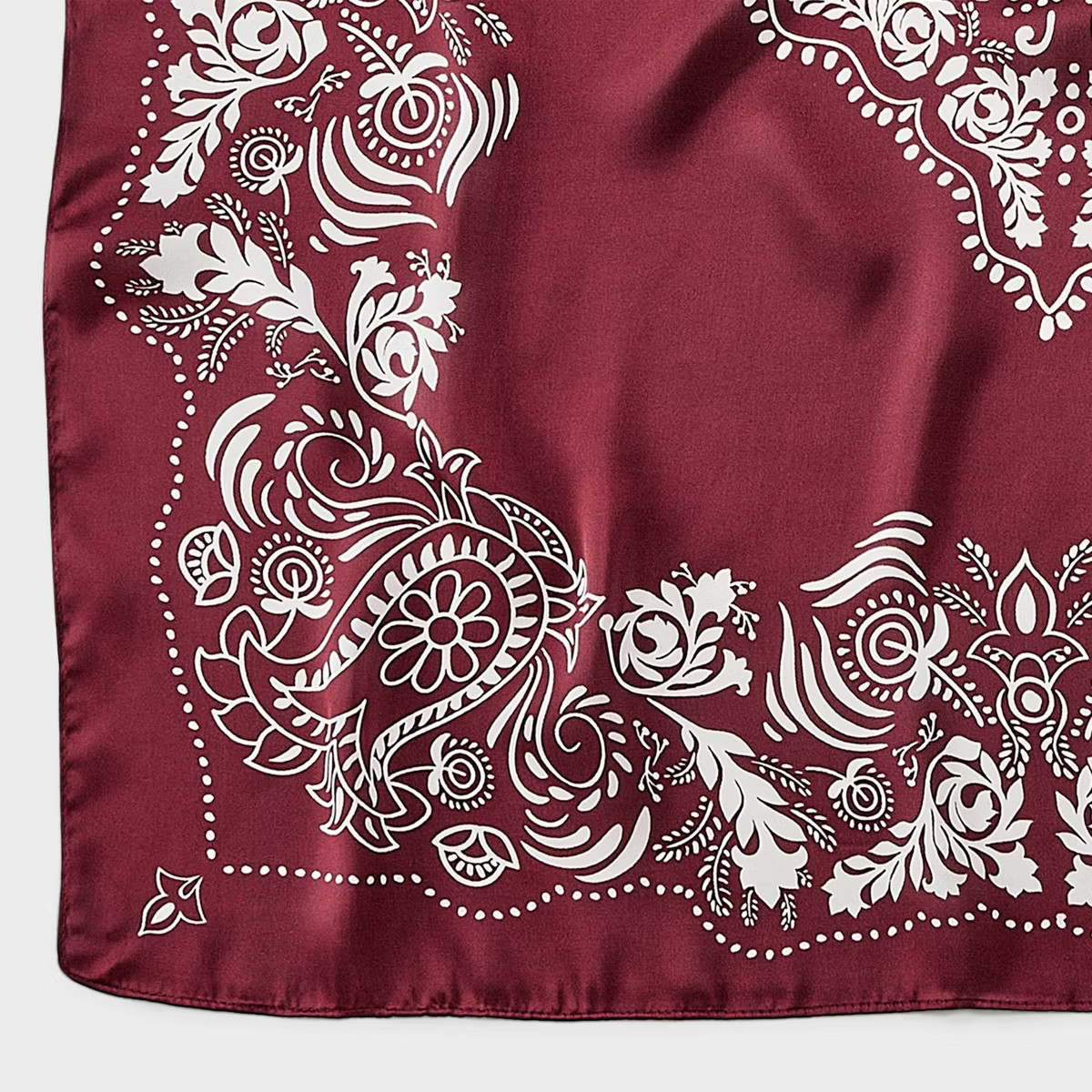 Baroque Printed Scarf - A New Day™ Maroon | Target