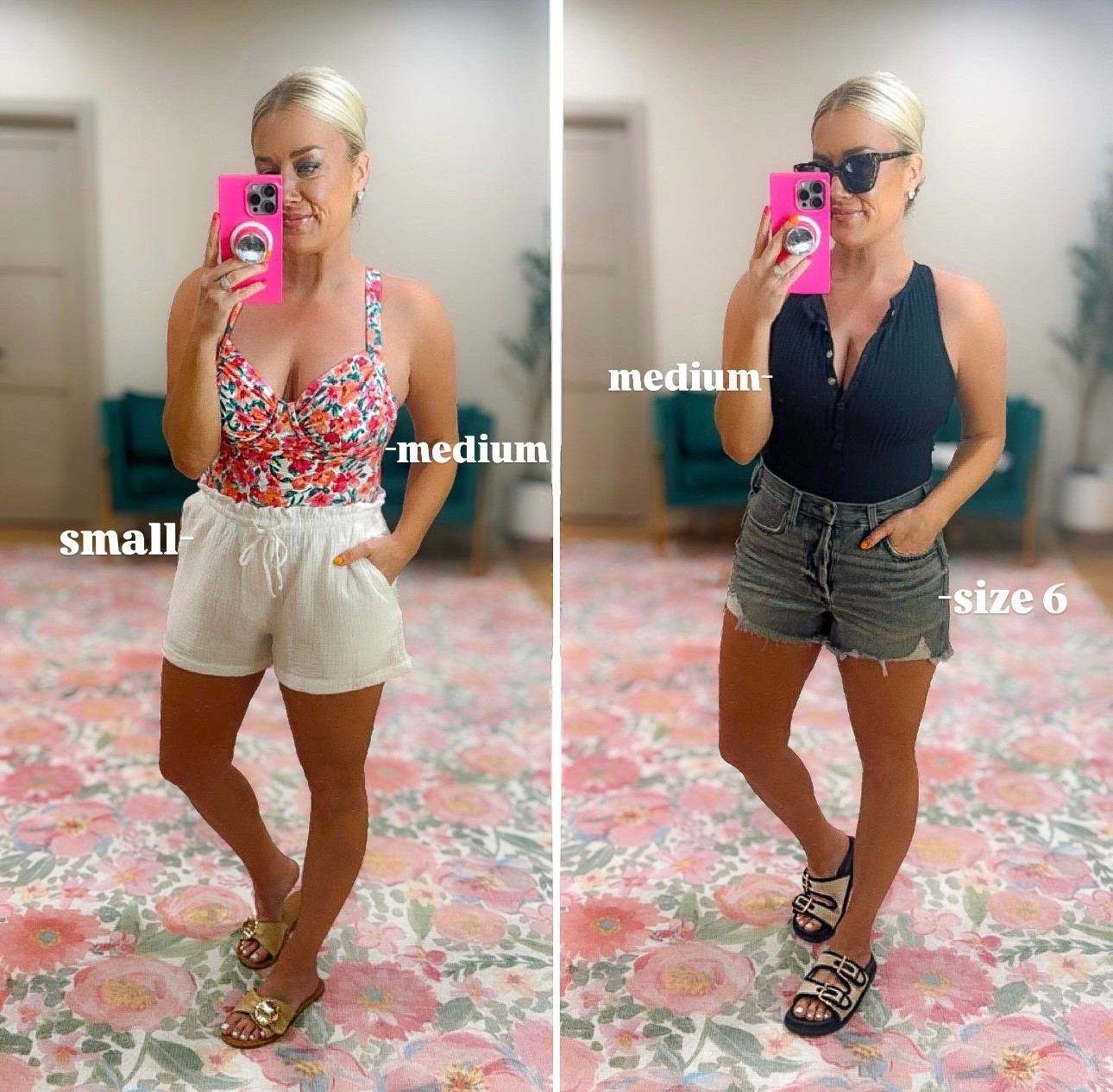 Target new arrivals swimwear Medium in both suits, shorts are TTS

#LTKStyleTip #LTKSwim #LTKSeasonal