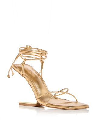 Cult Gaia Women's Lotus Lace Up Sandals   | Bloomingdale's Shoes | Bloomingdale's (US)