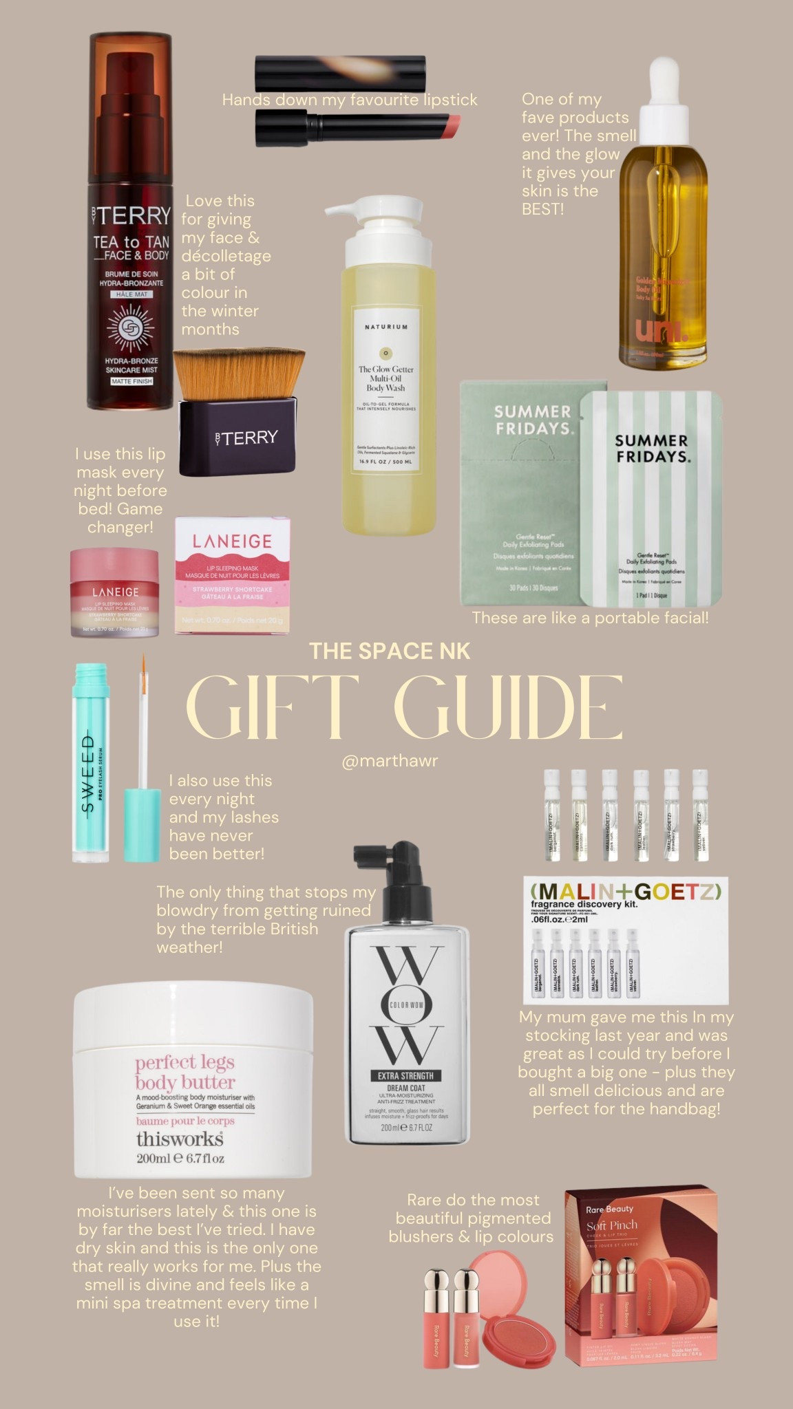 My Space NK Christmas gift guide ✨💄🧼

Skincare, beauty, hair care, Christmas presents, gifts for her, perfume, stocking fillers

#LTKCyberWeek #LTKgiftguide #LTKbeauty