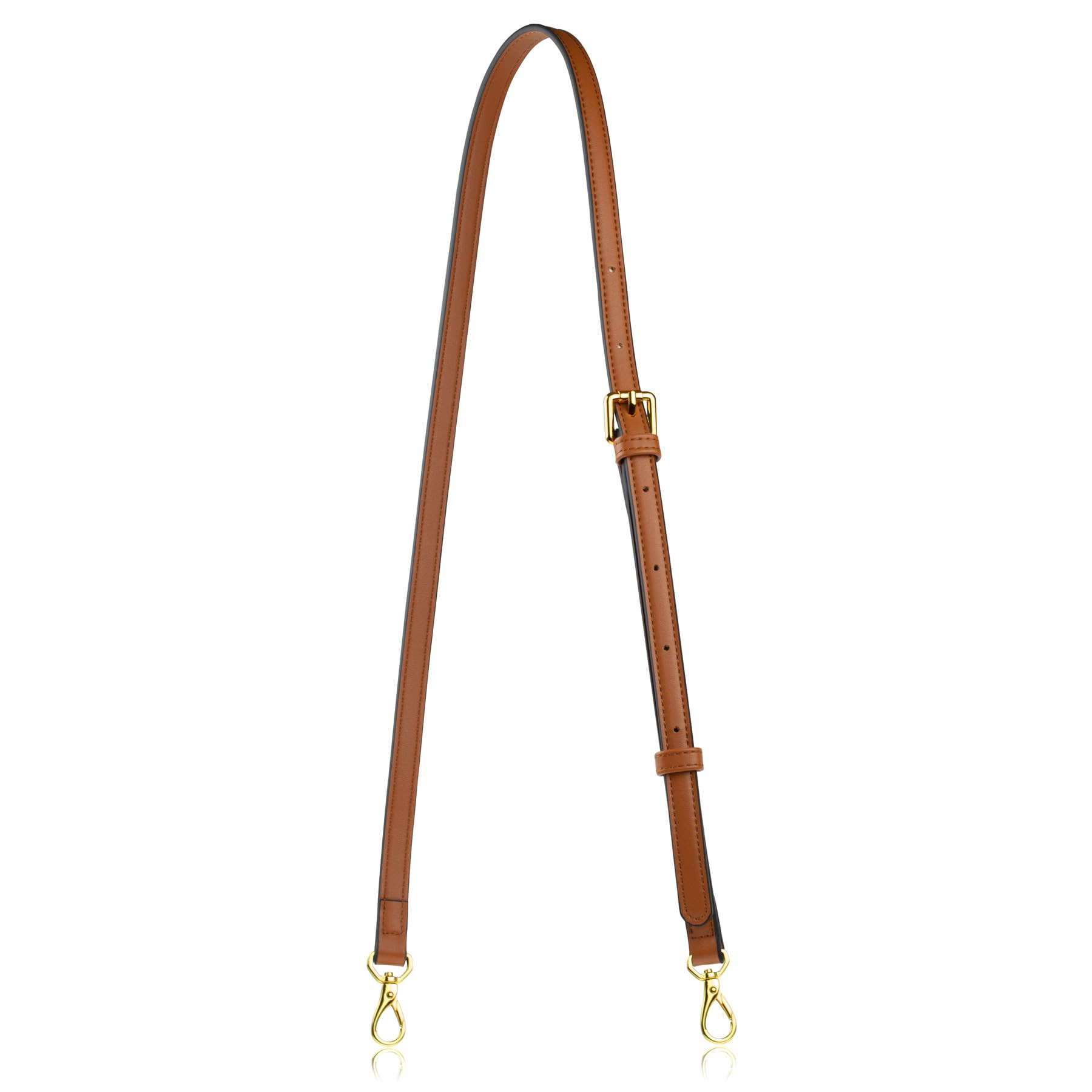 Allzedream Leather Purse Strap Replacement Crossbody Handbag Long Adjustable, Brown, M | Amazon (US)