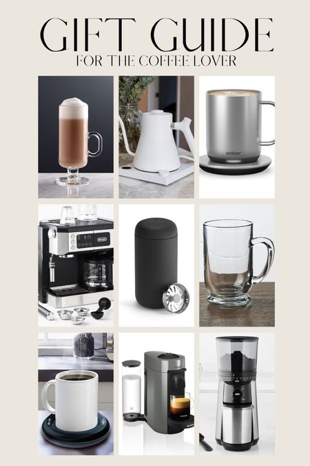 gift guide for the coffee lover #coffee #giftguide #giftsforher #giftsforhim #coffeemachine #espresso #coffeemugs 

#LTKhome #LTKGiftGuide #LTKsalealert