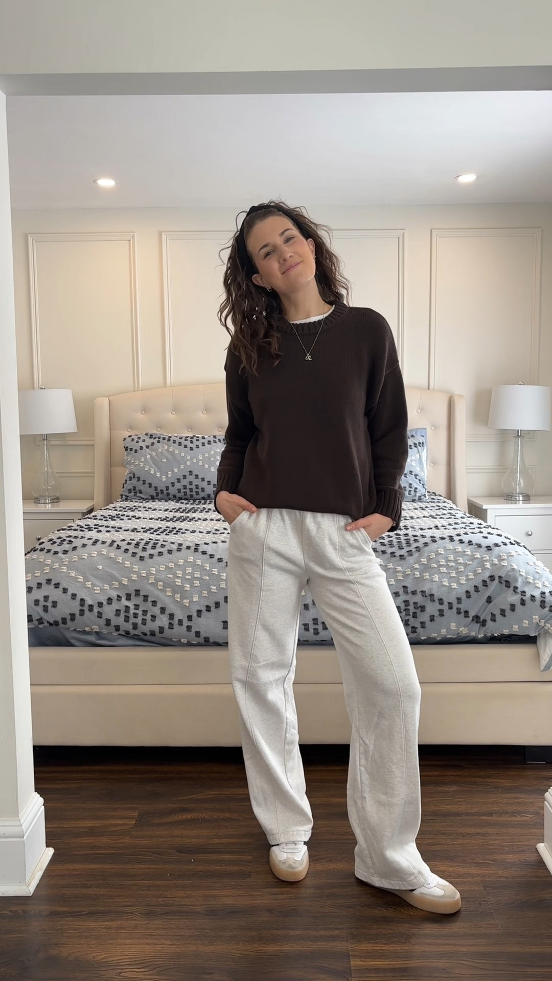 Wearing a small tall in sweatpants and a medium in the sweater. 

#LTKsale #LTKcanada #LTKspring