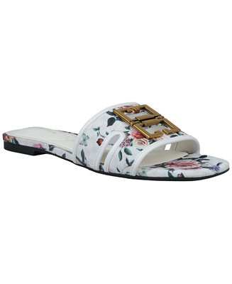 Giani Bernini Women's Ingridd Slide Flat Sandals, Macy's Exclusive - Macy's | Macy's