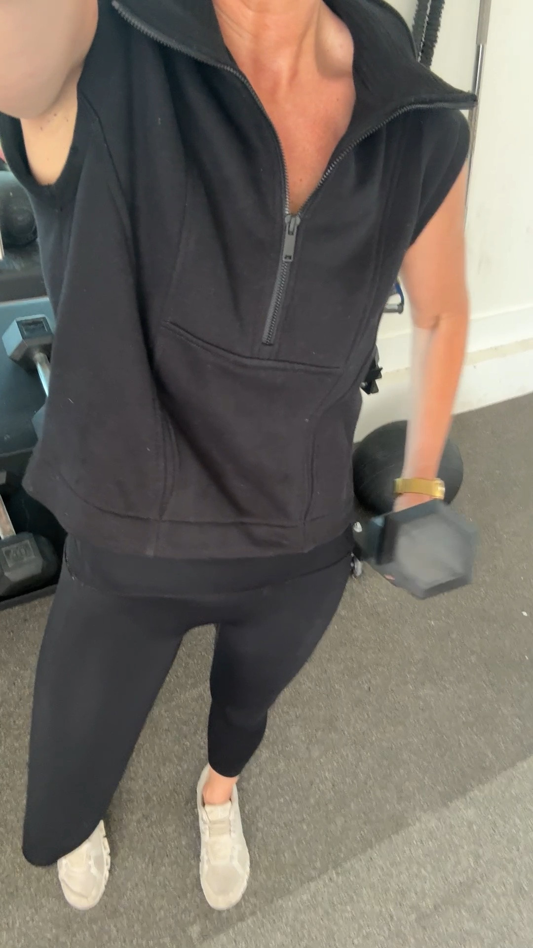 Workout fit. I have small in top and bottom. Use my new customer discount code RACHELXSPANX for 15% off and free shipping.

#LTKfitnessgoals #LTKgrwm #LTKSaleAlert