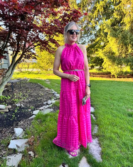 This vibrant pink maxi dress is perfect for a summer event or summer wedding. 
#summerdress #weddingguestdress #chicwish

#LTKSeasonal #LTKWedding #LTKFindsUnder100