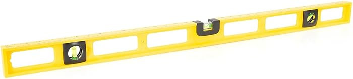 Mayes 10100 Polystyrene 3 Foot Level, 36 Inch Level Made in the USA, Contractor, Plumber, and Car... | Amazon (US)
