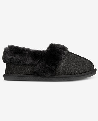 Charter Club Women's Faux-Fur-Lined Slippers, Macy's Exclusive - Macy's | Macy's