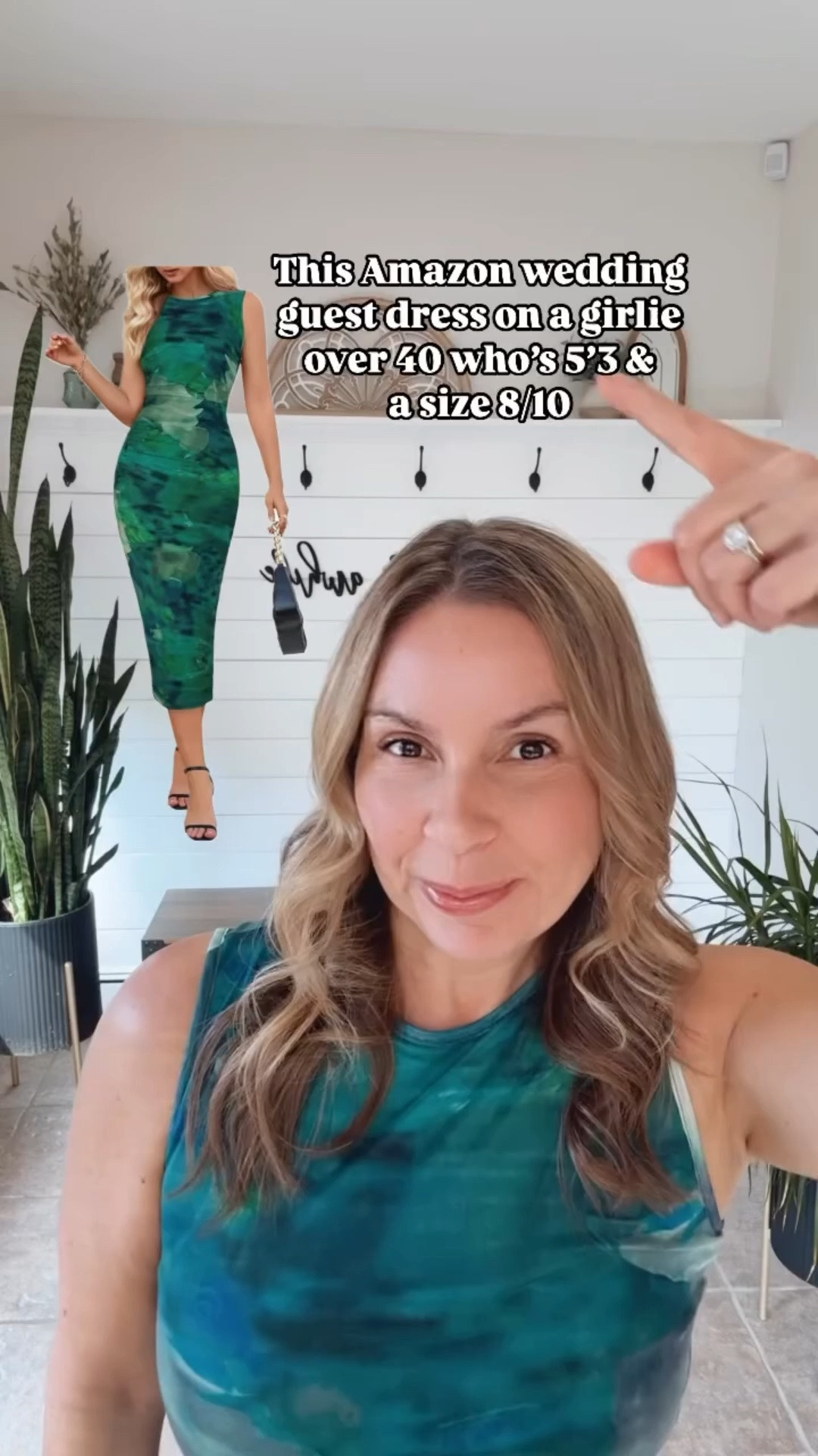 On sale I’m wearing a medium! This Amazon spring dress is a total must-have! 🌸✨ I could not believe how much I loved this!! Whether you’re looking for a wedding guest dress or heading on vacation, here’s why you need it:

1️⃣ Flattering fit for us 5’3” midsize girlies with the ruching in the tummy (hello, confidence boost! 😍)
2️⃣ Lightweight & breezy—perfect for dancing or strolling on the beach! ☀️
3️⃣ On sale now! A chic steal you don’t want to miss! 

Snag it now before it’s gone

#over40style #momfashion #resortwearcollection #styleover40 #springstyles #springtrends #springoutfitideas #springoutfits #styleforwomen #casualoutfitideas #momoutfit #amazonstyle #midsizegirl #midsizeoutfits #weddingguestdress 
Mom style, mom outfit, party outfit ideas, easy outfit ideas, easy outfits, get dressed up, over 40 style, mom fashion, spring outfit, spring style, spring fashion, spring outfits, spring break outfits, vacation outfits, midsize style, size 10, target style, target mom, size 8

#LTKWedding #LTKOver40 #LTKSaleAlert
