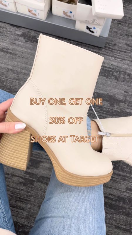 Shoes are BOGO 50% off at Target! Target style, fall styles, boots, western boots, cowboy boots, booties!

#LTKshoecrush #LTKsalealert #LTKSeasonal