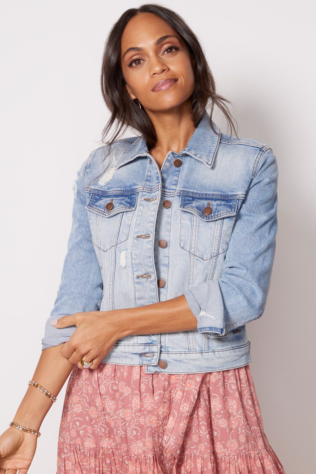 Julia Denim Jacket | EVEREVE