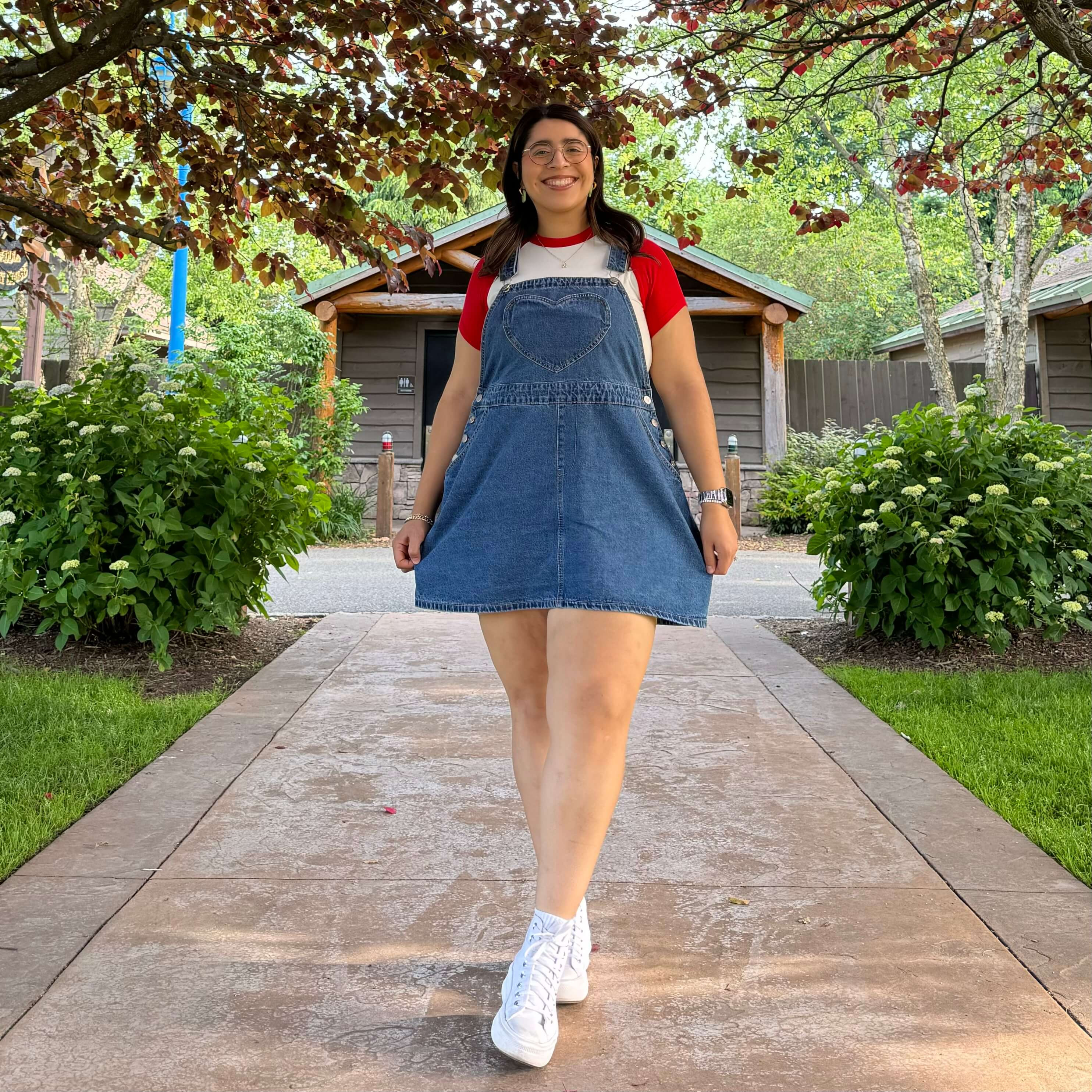 Overall Dress - Medium Wash | Shiny by Nature