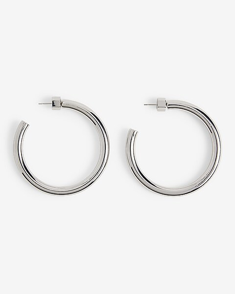 Tube Hoop Earrings | Express