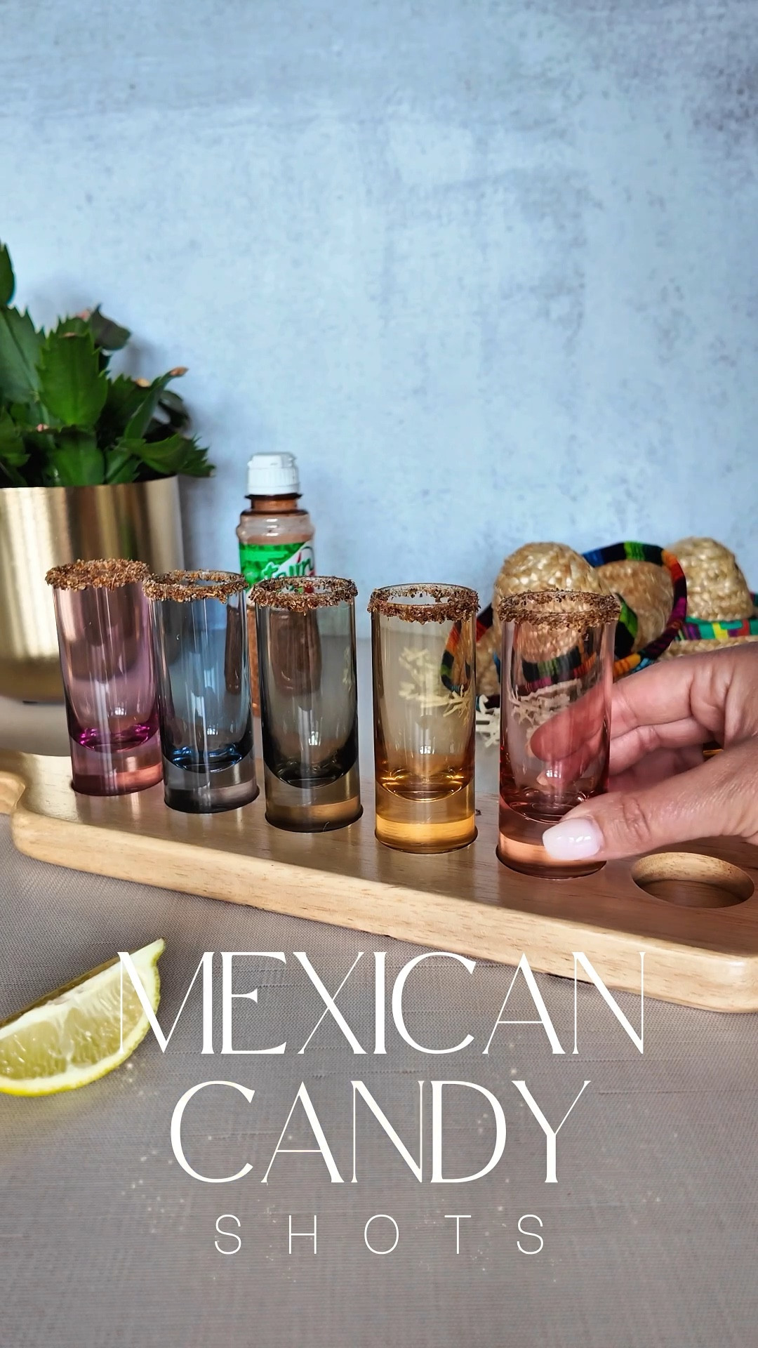 Cinco de Mayo Mexican Candy shots!!!! 
Rim the glass with tajín, fill the shot glass with 1/2 tequila and 1/2 watermelon shots, garnish and chase with a lime! Drink responsibly!! 
You can shop the image below or use this link below with code NICC10 for 10% off!!

http://saludiglassware.com/NICC10

#LTKSeasonal #LTKParties #LTKHome