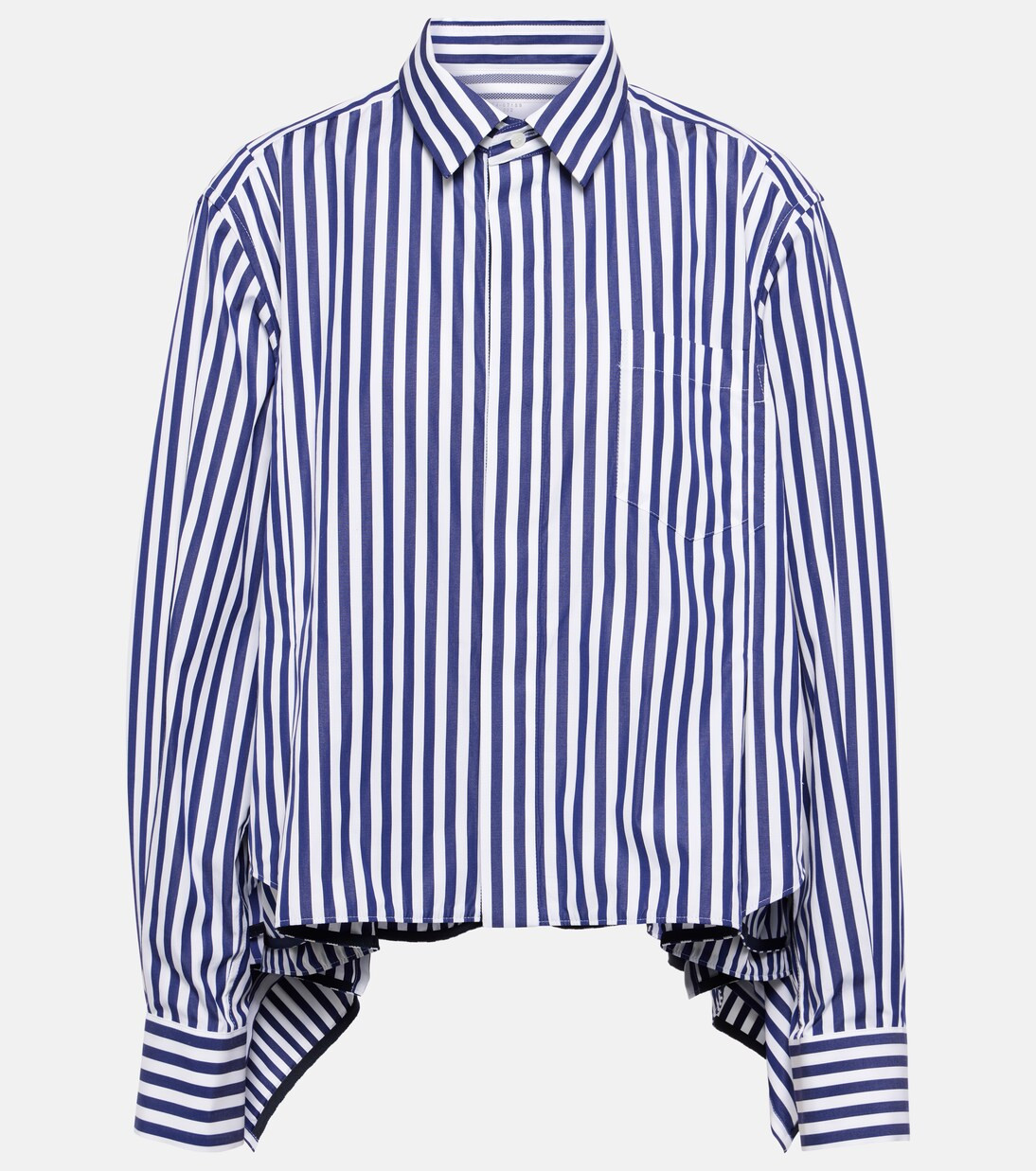 Striped cotton poplin shirt | Mytheresa (US/CA)