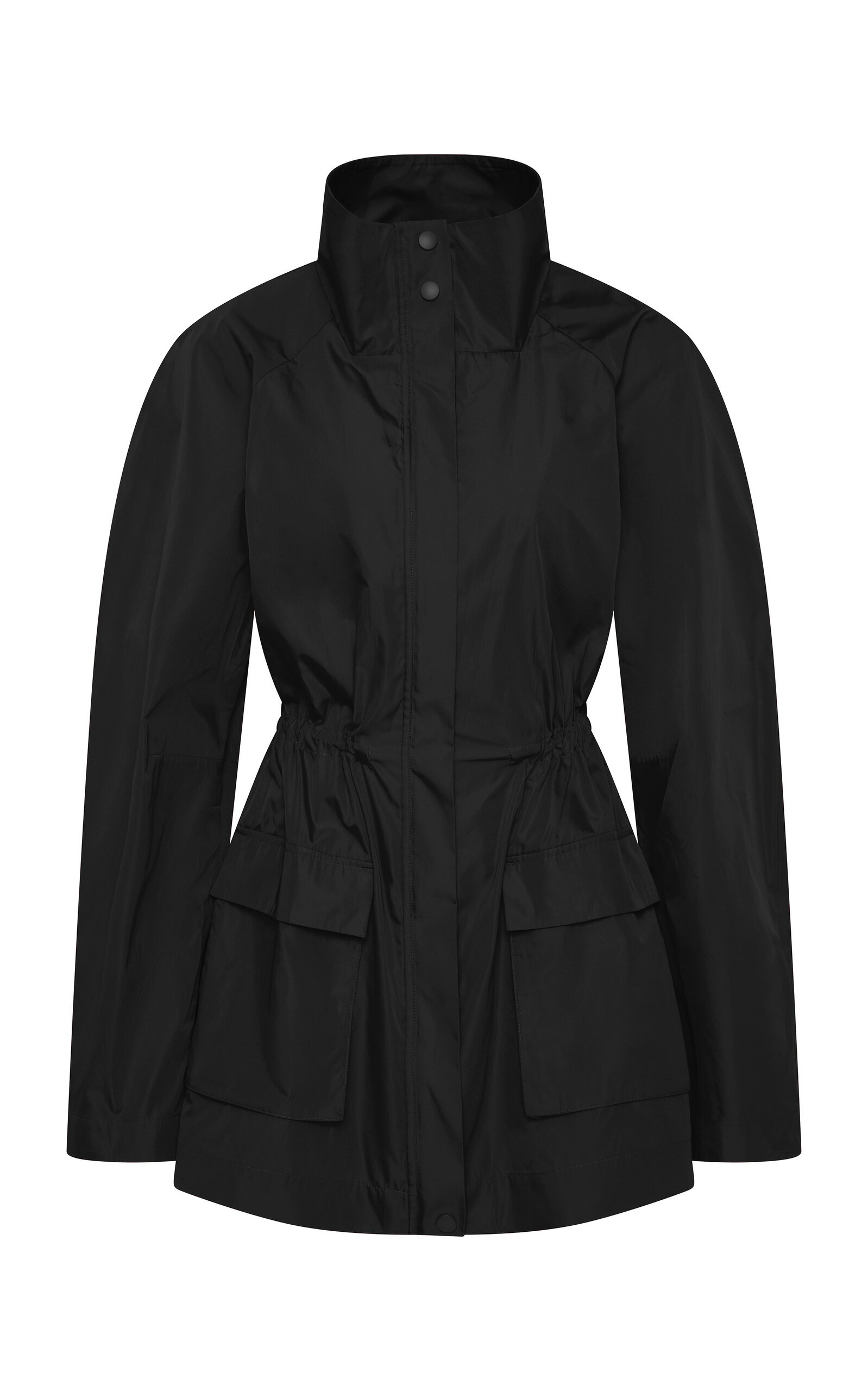 Stand Collar Paper Taffeta Parka | Moda Operandi (Global)