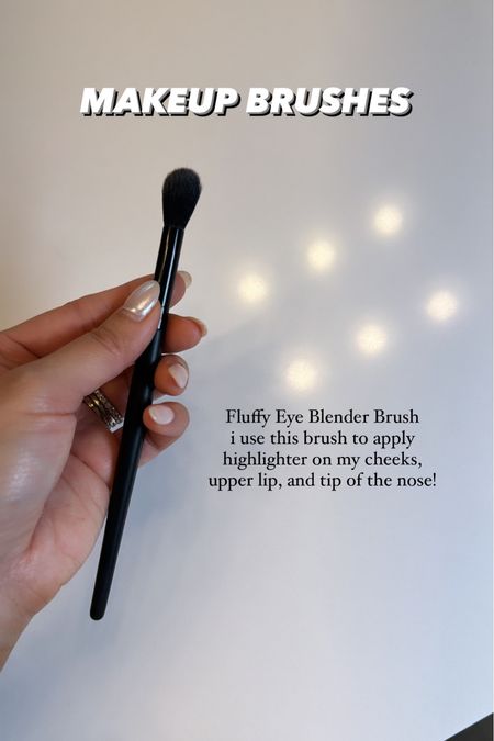 Fluffy Eye Blender Brush
i use this brush to apply
highlighter on my cheeks,
upper lip, and tip of the nose!

#LTKstyletip #LTKfindsunder50 #LTKbeauty