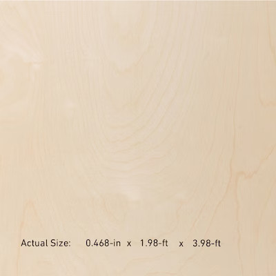1/2-in x 2-ft x 4-ft Birch Sanded Plywood Lowes.com | Lowe's