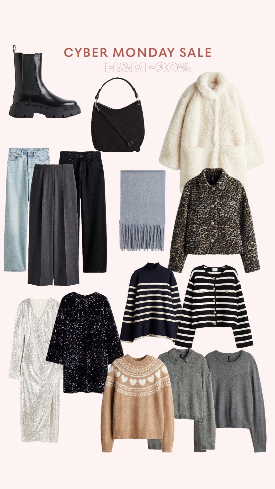 CYBER MONDAY DEALS -30%

#cybermonday#sale#hm 

#LTKSeasonal #LTKsalealert #LTKU